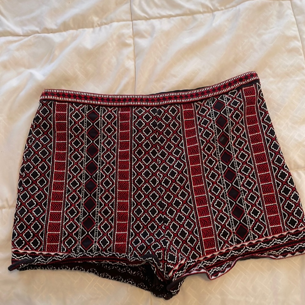 Tribal print shorts